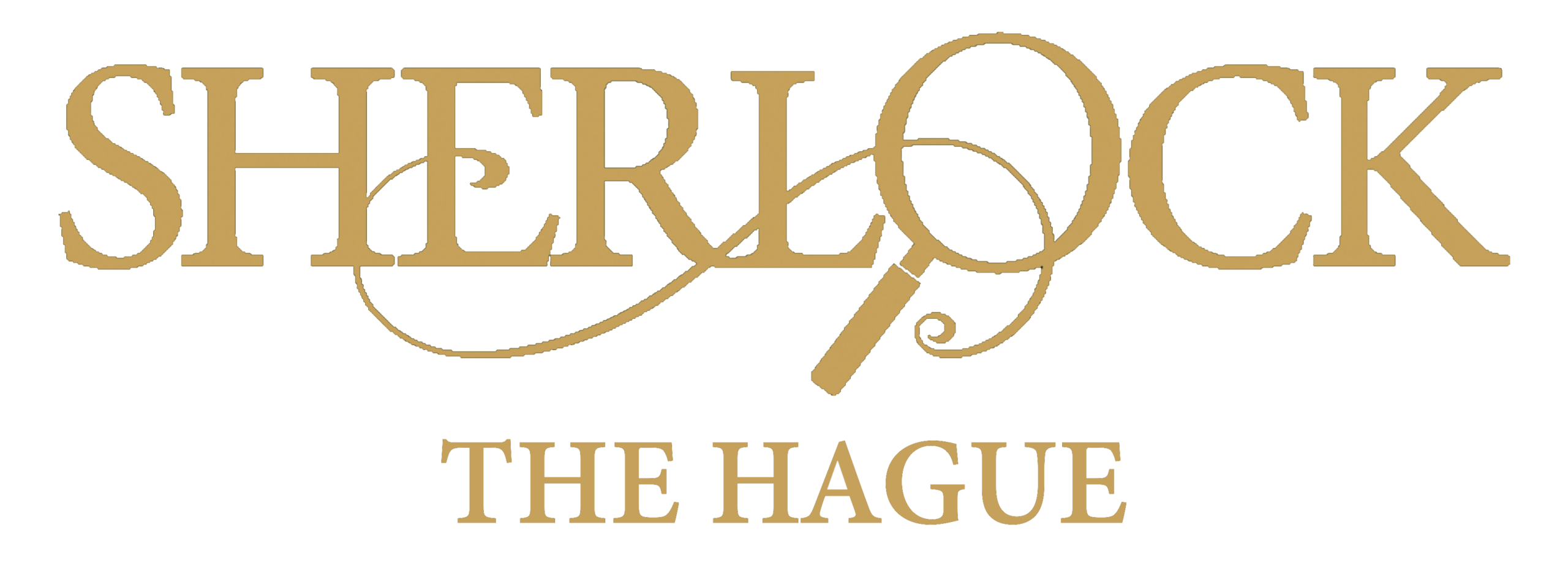 Sherlock Pub The Hague wordmark logo.